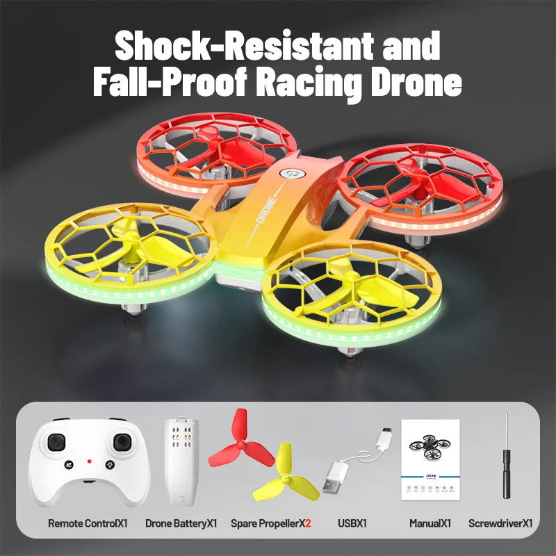 JRC NEUE H127 Stunt Drone Fernbedienung Quadcopter One-touch Take-off und Helle Licht Falsch beständig Anfänger Kinder Spielzeug