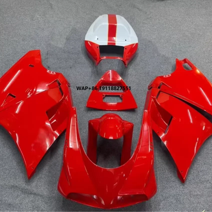 Motorcycle Fairing Kit for  748 996 1996 1997 1998 1999 2000 2001 2002 ABS  Customized Fairings Kit