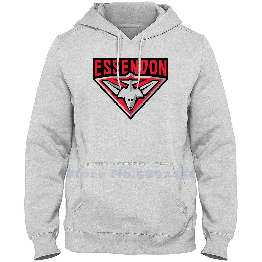 Essendon Bombers Casual Clothing Sweatshirt 100% Cotton Graphic Hoodie