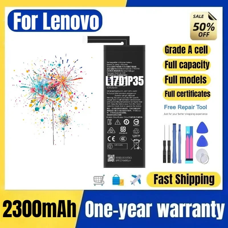 L17D1P35 Is  for Lenovo  Mobile Phone Batteries High Quality High Capacity Battery Replacement Bateria Grade A Cell with Tools