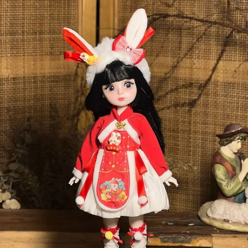 1 Set 1/6 SD 30 cm Bjd Puppe mit Kleidung Attraktive Augen mit Perücke Make-Up Prinzessin Dress Up BJD Puppen Elegante lange Haare