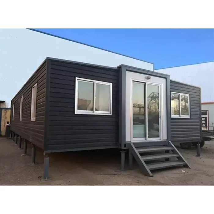 Customized Prefabricated Modular Homes 20ft 30ft 40ft Expandable Folding Container House Fast Build Prefab House  2 3 4 Bedroom
