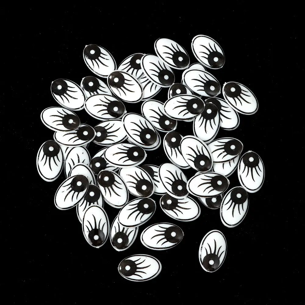 50pcs/bag 4Sizes  Parts Not Self-adhesive  Accessories Dinosaur Eye  Eyelash Eyes Creative gift