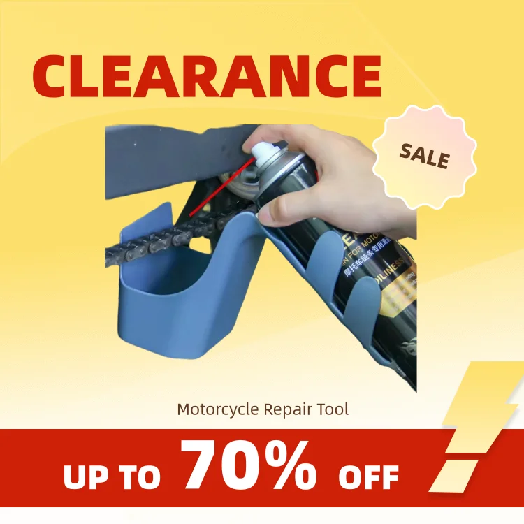 Clearance_Motorcycle Bike Chain Oil Storage Tool Box Chain Cleaning Oil Splash-Proof Tool Agent Widely Used Chain Oil Anti-spray
