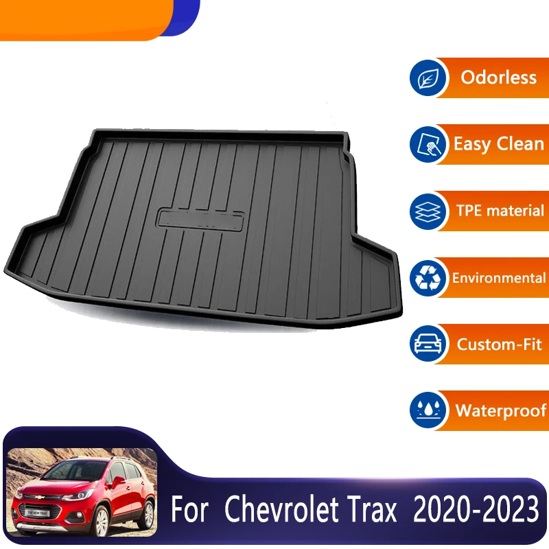 

Car Trunk Mats For Chevrolet Holden Trax Tracker 2020~2023 Car Rear Trunk Mats Floor Tray Boot Liner Protective Pads Accessories