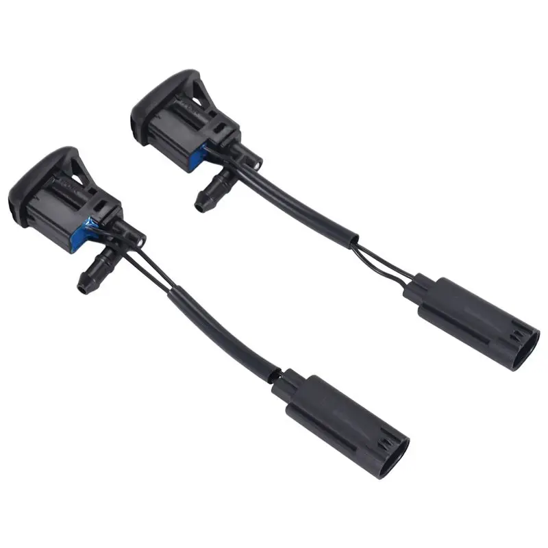 

Eco-Friendly 1Pair New Windshield Heated Washer Sprayer Nozzle Jet 61667110851 For -BMW 1-Series E81 E82 E87 X3 E83 X5 E53 Z4 E8