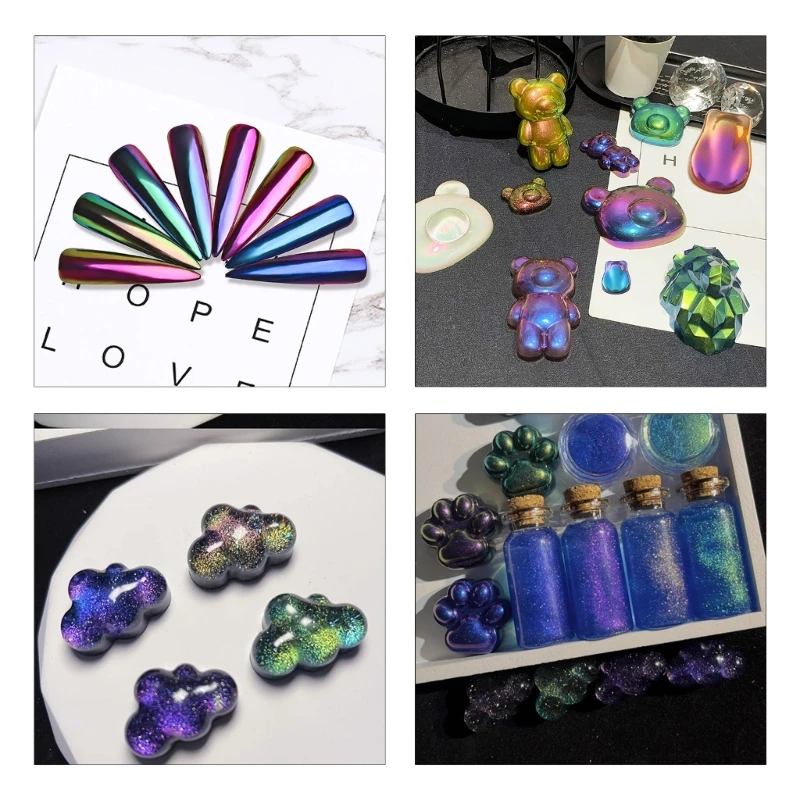 Рисунок 2 - Набор из 10 хрустальных блестящих порошков