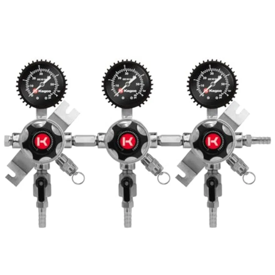 

Kegco Secondary Regulator 3 Product Chrome for Precision Beverage Dispensing in Commercial Kitchens and Home Bars Ensures Stabl