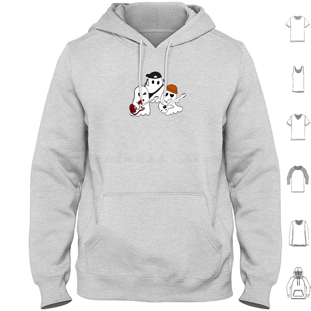 Sunset Curve-Ghost Band Sudaderas con capucha de manga larga Sunset Curve Charlie Gillespie Owen Joyner Jeremy Shada Jadah Marie