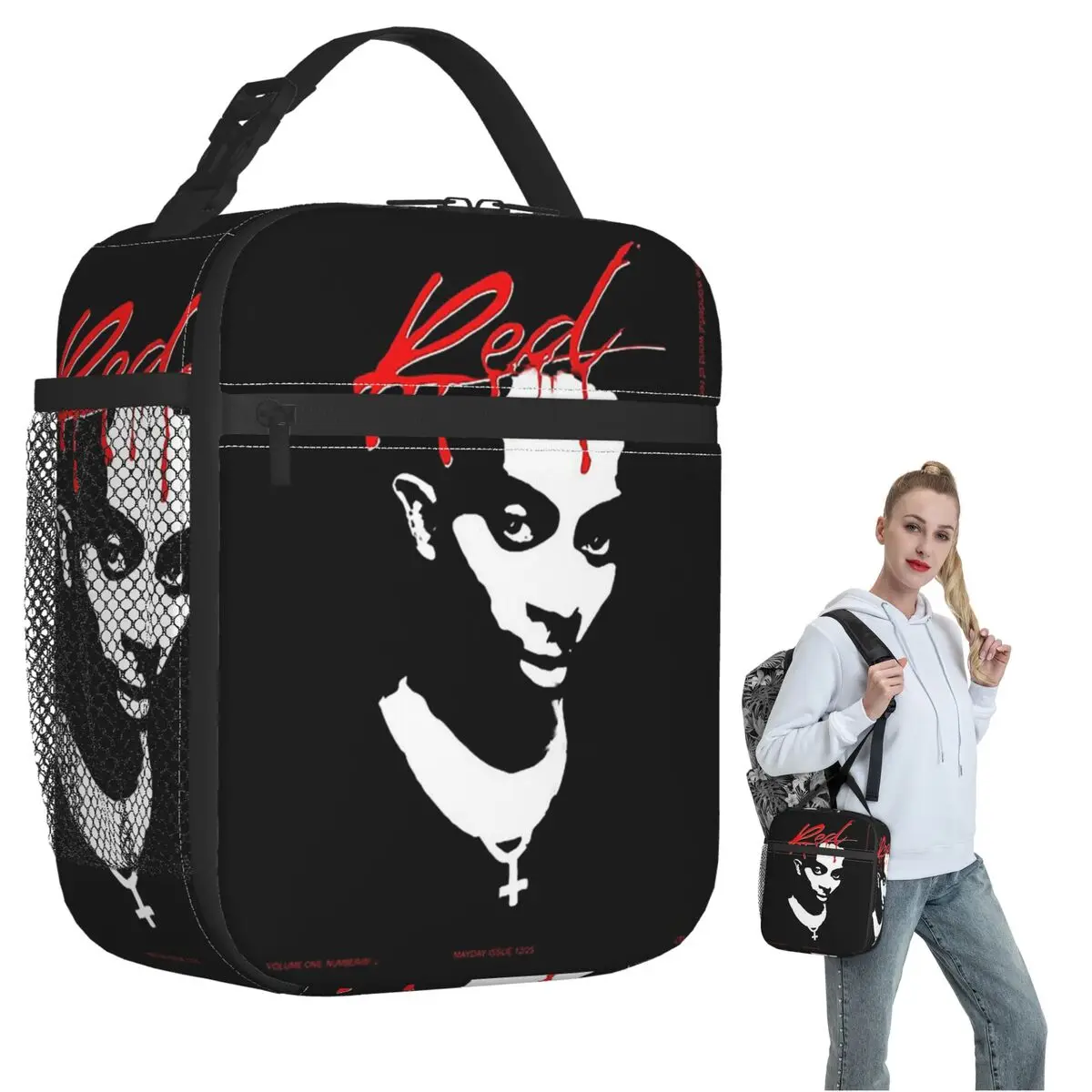 Whole Lotta Red, Carti Insulated Lunch Bag for Women Kids Leakproof Food Boxes Thermal Lunch Box Tote