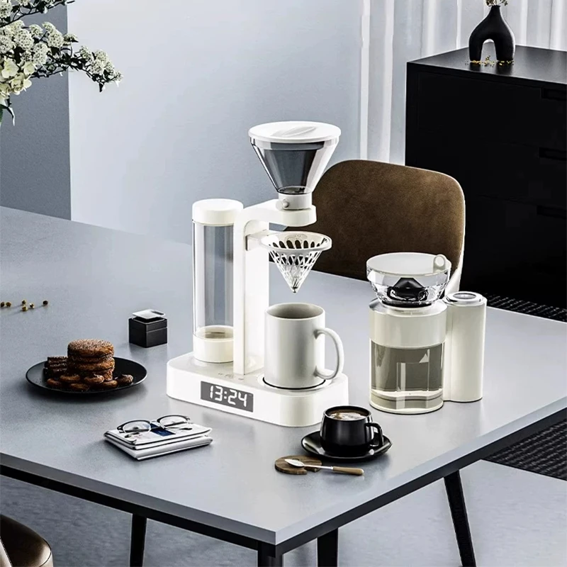 Cold Drip Coffee Maker, Countertop 220V/600W, Manual Drip Coffee Maker, Home Coffee Maker with Timer, Small Teapot