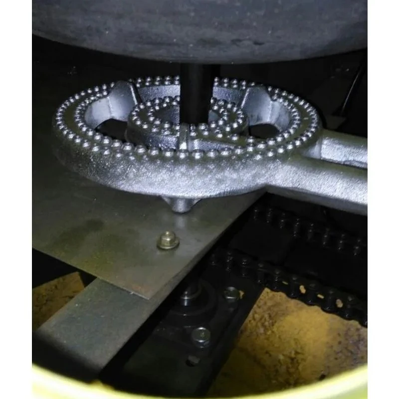 Máquina vertical para asar a gas, tipo 25, para asar cacahuetes, procesamiento de alimentos, semillas de melón fritas, 220V, 1 unidad