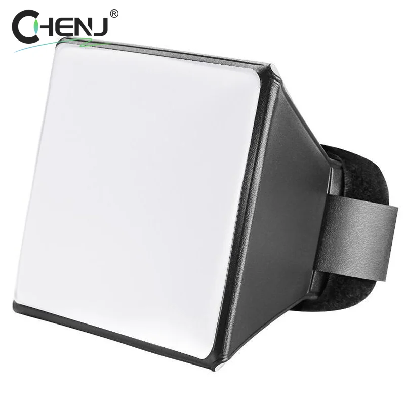 1 Uds. Difusor de Flash plegable Softbox fotografía profesional Universal Mini difusor de fotos caja de luz suave para cámara