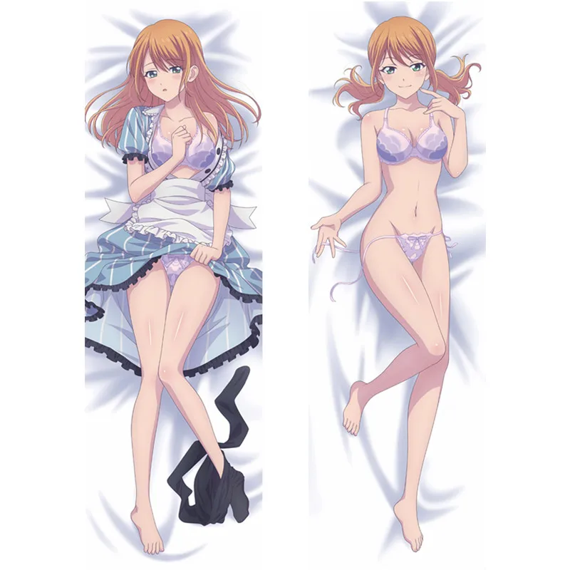 جديد مثير أنيمي crunchyroll Tsukishima Riho Luminasta Dakimakura حالة الجسم المعانقة وسادة غطاء الوسادة ل Otaku غير خاضعة للرقابة 18