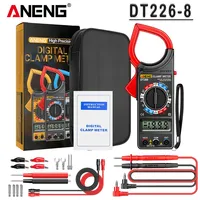 ANENG DT266-8 Smart Clamp Meter Digital Professional 1999 Counts High Precision Current Detection 2000 Resistance Test Tools