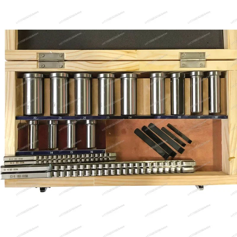 22-Piece HSS Keyway Broach Set – Metric Precision Cutting Tool for CNC Machining & Slotting