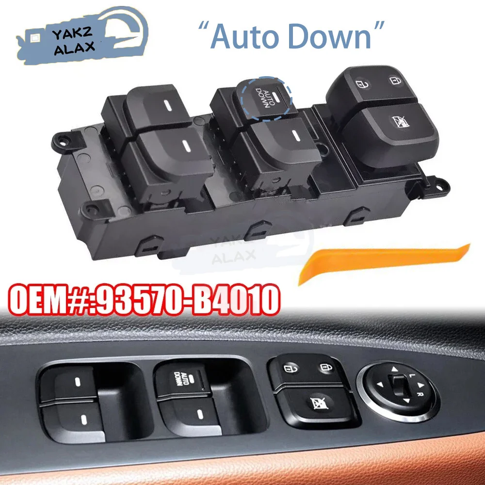 93570-B4010 for Hyundai i10 Doctor 10 Places Ear 1.0 sx 2013 2014 2015 2016 2017 Master Power Window Control Switch Button