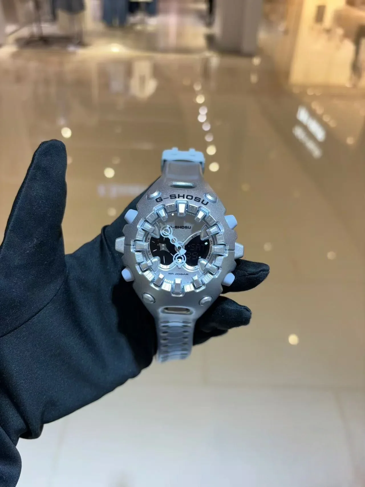 Магазин 9898, цифровые спортивные часы, унисекс, специальное издание, полнофункциональный светодиодный двойной дисплей, мировое время, большой циферблат G