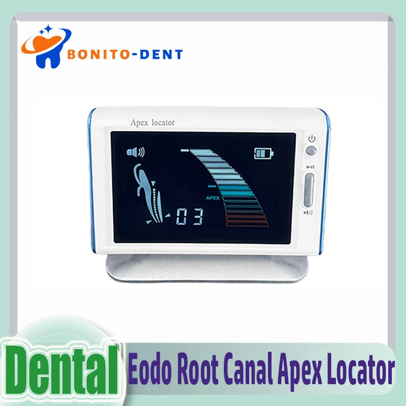 

Dental Equipments Endodontic Root Canal Apex Locator Foldable Length Measuring Instrument With 4.5 Inch LCD Screen