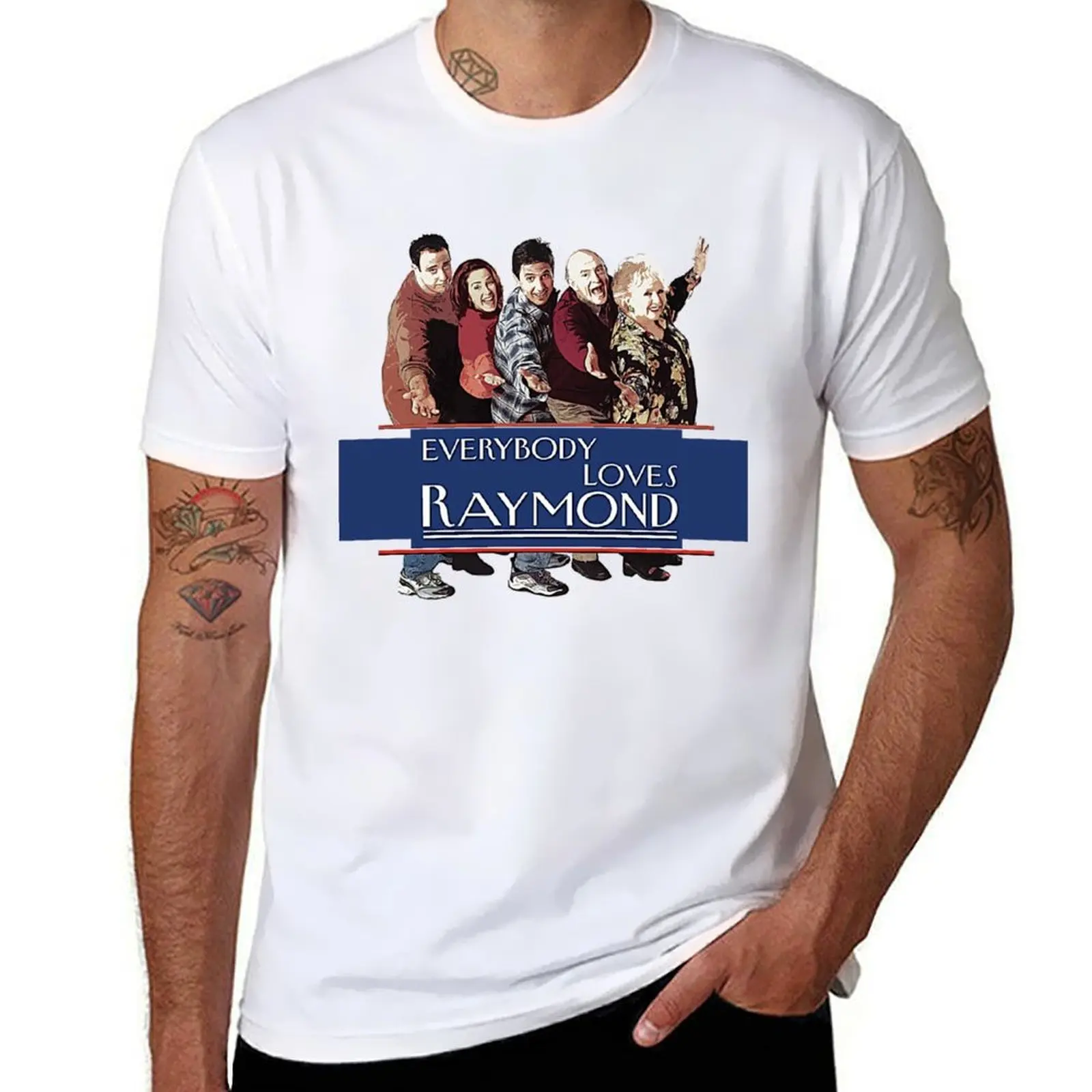 

Everybody Loves Raymond T-Shirt t shirt for man funny t shirts cotton T-Shirt