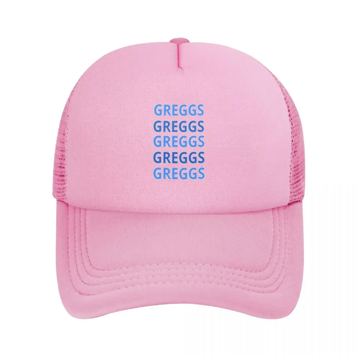 

Trending Greggs Logo Mesh Baseball Caps Snapback Fashion Baseball Hats Breathable Casual Casquette Outdoor Unisex