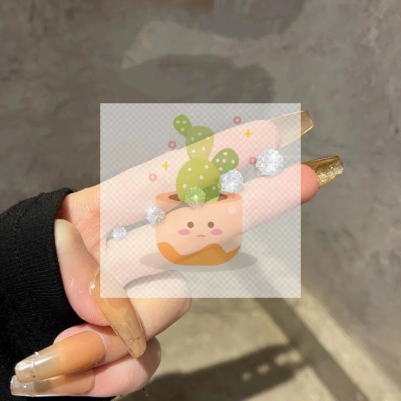 1 مجموعة أزياء بسيطة الأقراط المغناطيسية الأذن ترصيع للرجال النساء الزركون الأذن لا ثقب المجوهرات هدية