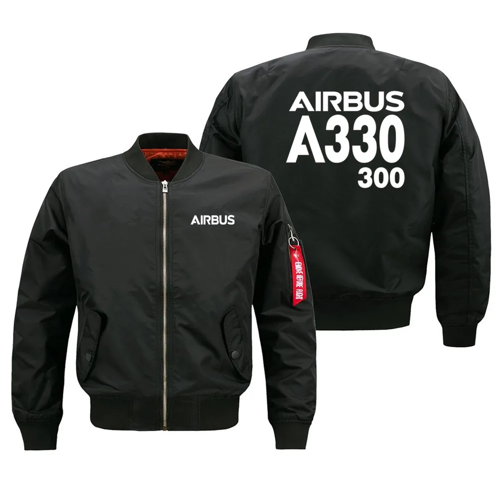 

Airbus A330-300 Man Outdoor Windproof Waterproof Flight Aviation Pilots Men Ma1 Bomber Jacket Casual OuterWear Coats