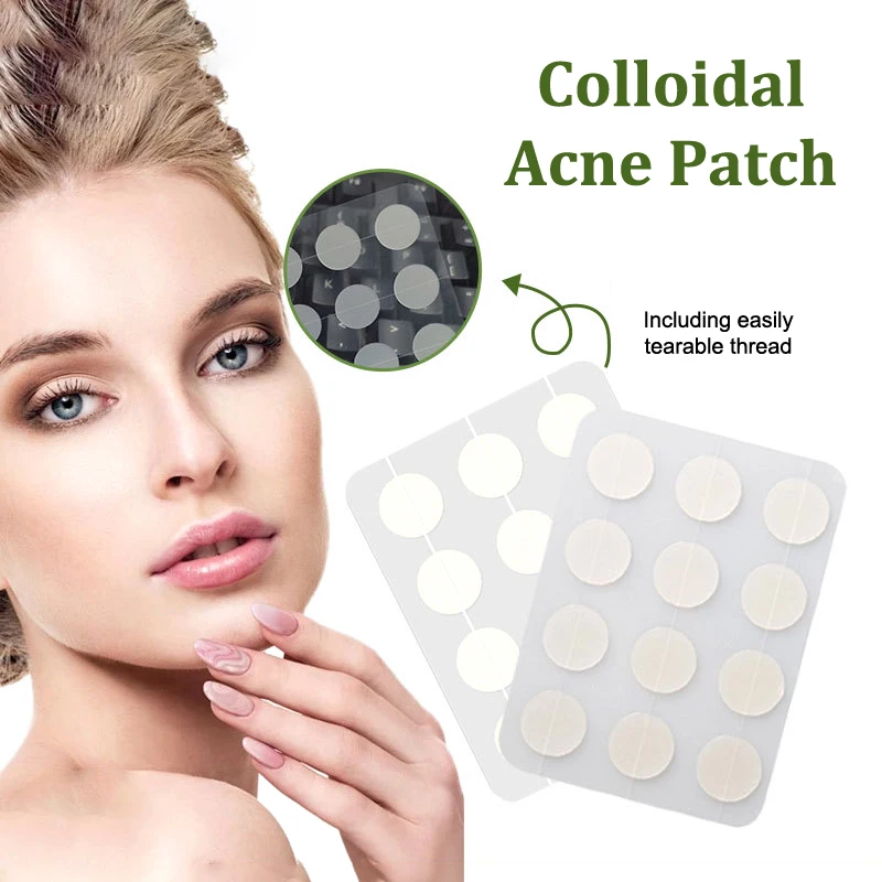 1/5Pcs Acne Patch Invisible Hydrocolloid Concealer Acne Patch Light Breathable Suction Pus Essential Oil Acne Patch