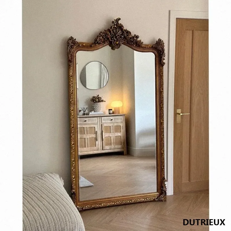 Luxury Girls Decorative Mirrors Modern Wavy Living Room Makeup Mirror Portable Garden Cute Funky Spiegel Wand Home Products