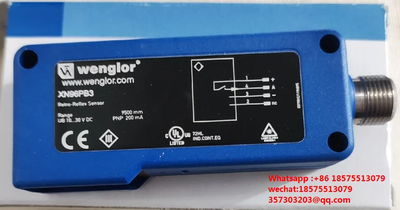 Новый и оригинальный 1 шт. лазерный датчик для Wenglor XN96PB3