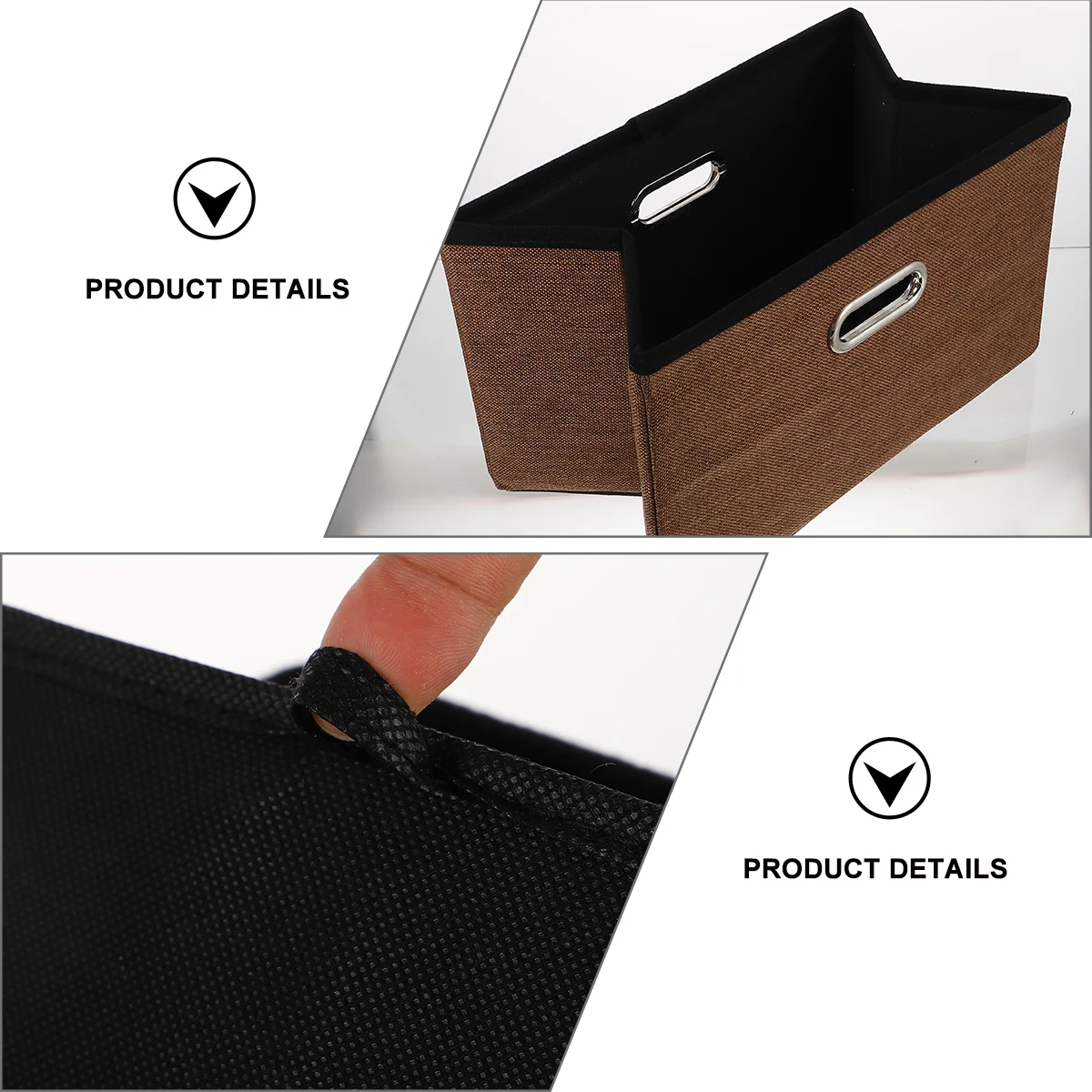 

1pc Storage Foldable With Large Capacity Cloth Storage Container Creative Stool Box For Bedroom Living Room Kids Room