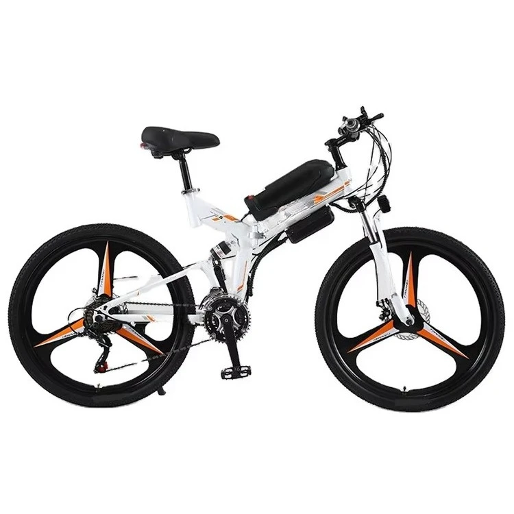 New 2025 Folding Electric Bike 960WH/48V E-Mountain Bike for Adults 26