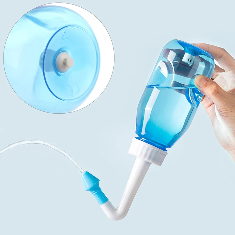 

300 мл портативный горшок для мытья носа для взрослых и детей, очиститель носа, ирригаторы для носа, система ополаскивания носа