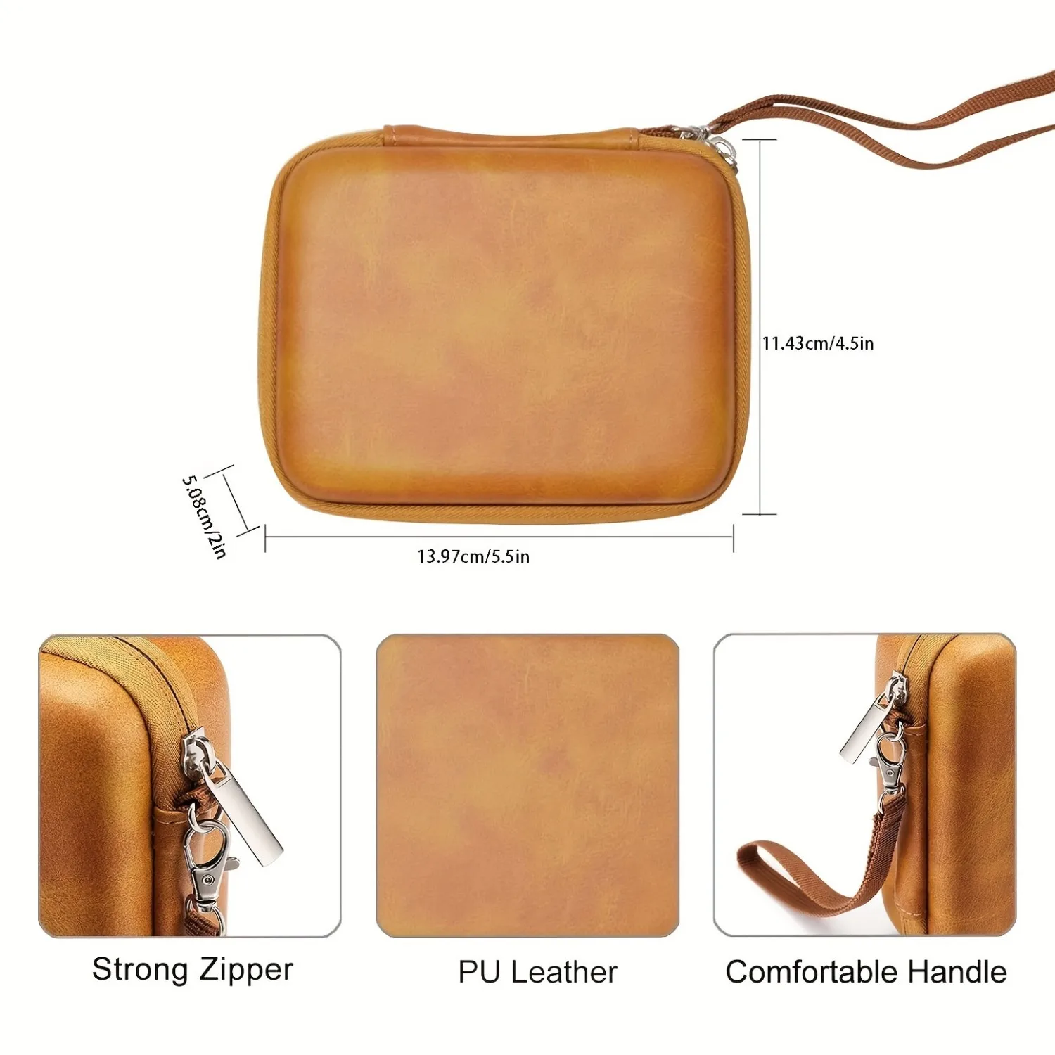 حافظة حامل اختيار الجيتار Liyacial متوافقة مع الحاجز، وحقيبة تخزين ملحقات الجيتار #5