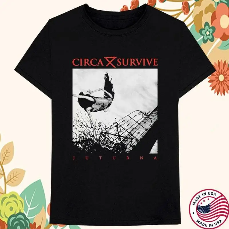 Camiseta con portada del álbum Circa Survive Juturna talla S 5Xl