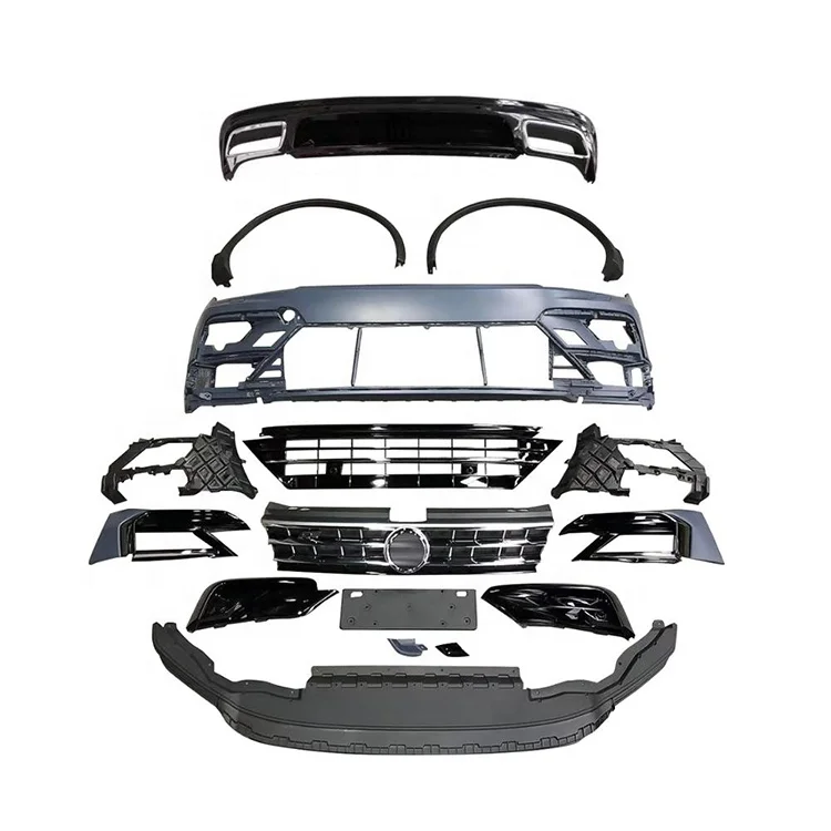 High guality car body kit bumper For Tiguan Modified R-line Body Kits