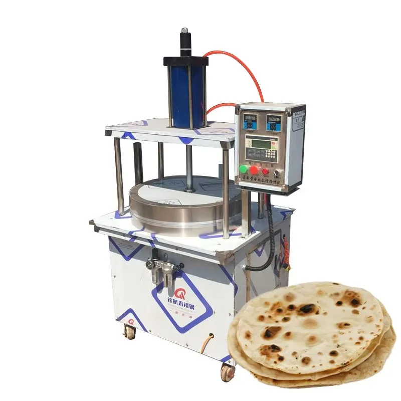 Pancake Flat Bread Forming and Cooking Machine