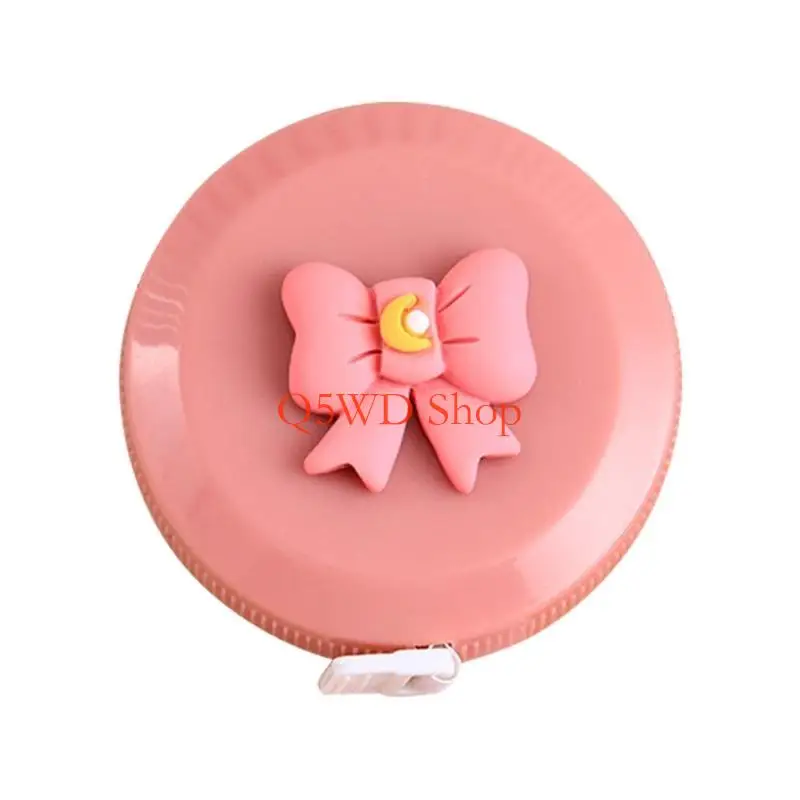 Q5WD Mini Cartoon Tape Measure Retractable 60-Inch/1.5Meter Mini Soft Tape Measure for Tailor Sewing Craft Cloth Soft