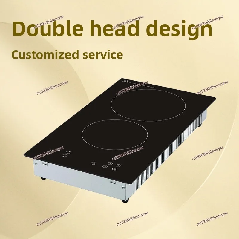 Vertical Double Head Induction Cooker 110V/220V Double Stove Induction Cooker
