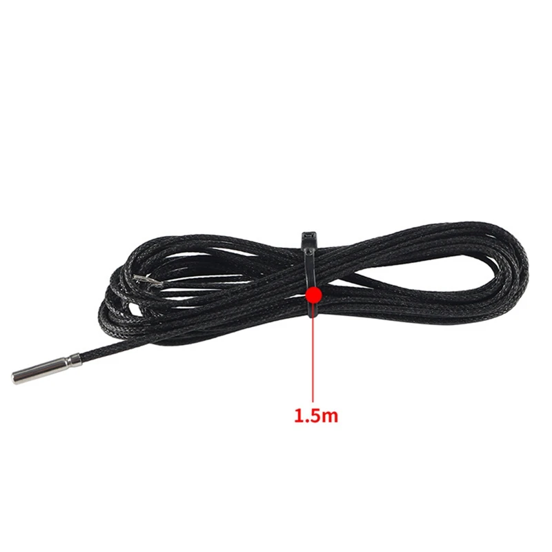 PT1000 Probe Up To 450 Degree Line 1M Platinum Thermal Resistance Sensor For 3D Printer Volcano/ V6 Heater Block Accessories