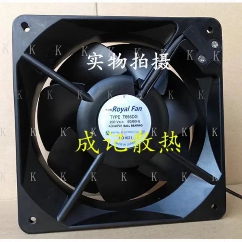 C  FOR Royal Fan TYPE T655DG 200V 43/40W 160*160*55MM All-Metal Cooling Fan