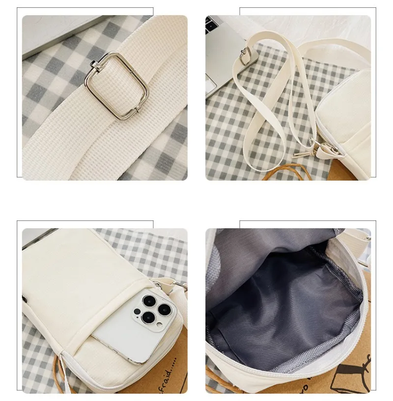 حقيبة كتف للفتيات من My Little Ponys حقيبة كتف كرتونية مطبوعة على شكل وحيد القرن للطالبات حقيبة هاتف صغيرة كاواي للنساء جيوب كروس غير رسمية هدايا