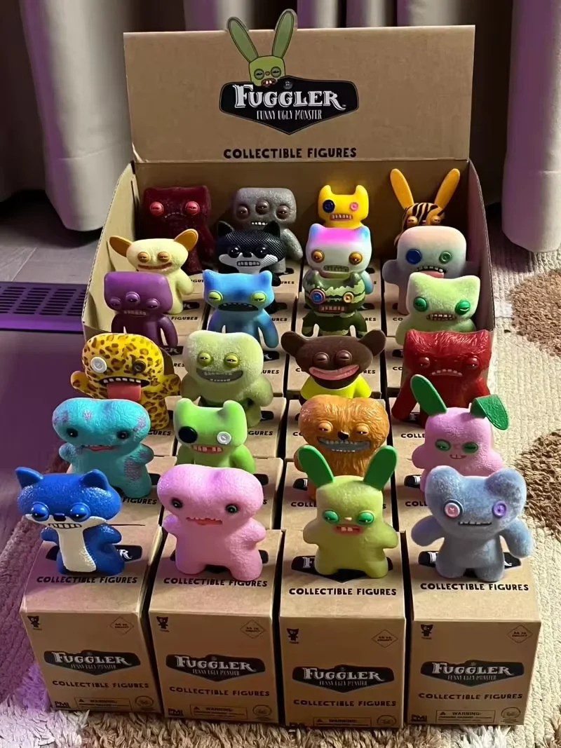 

Подлинный Fuggler, милый зуб, серия Monster, слепая коробка, ручной брелок, кулон, уродливая милая модная игрушка, орнамент, аниме-фигурка