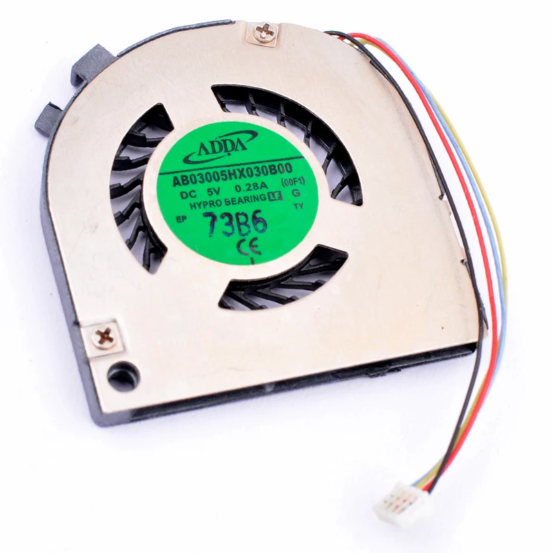 

AB03005HX030B00 3cm 30x30x3mm 3003 30mm fan DC5V 0.28A miniature ultra-thin 4 line side blowing blower cooling fan