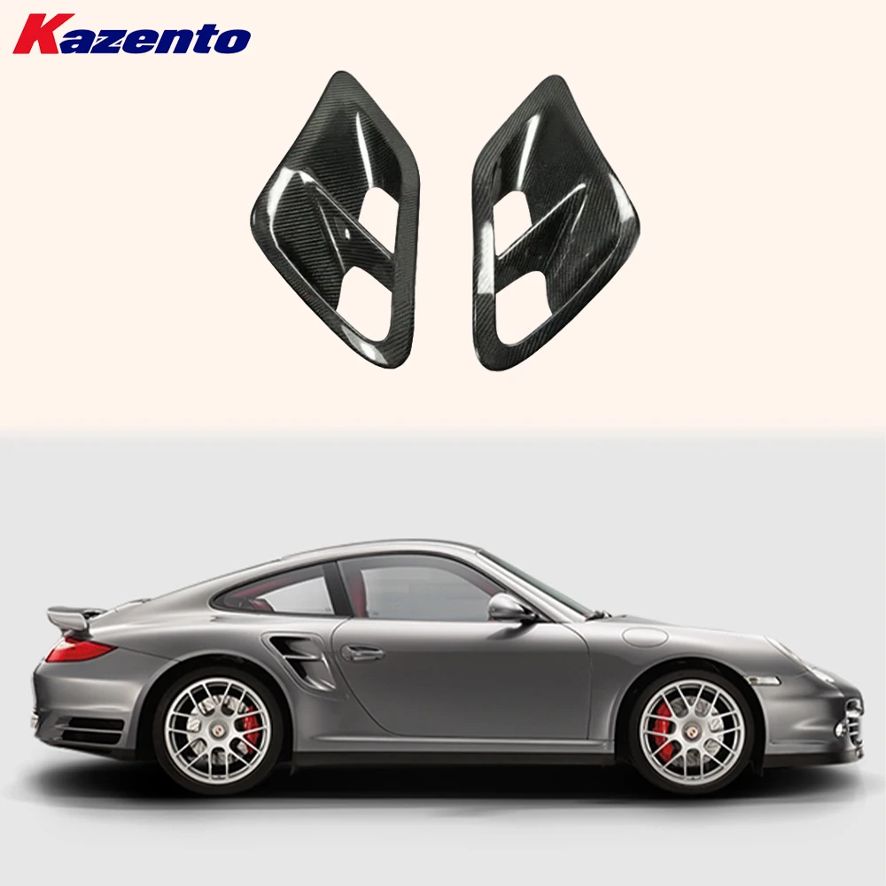 

For Porsche 2007-2010 997 Turbo & GT2 Carbon Fiber Side Air Intake Scoops