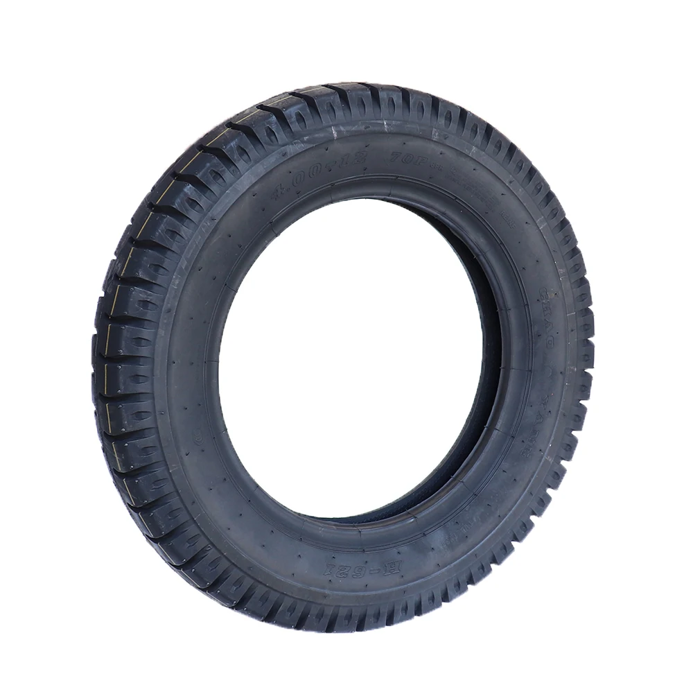 4.00-12 Tire for Electric Scooter Balance Car 10 Inch Wear Resistant Thickened Antiskid Pneumatic Outer Tyre