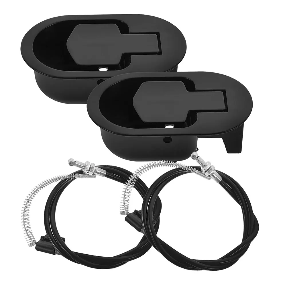 

2pcs Aluminum Alloy Sofa Chair Switch Recliner Handle Cable Smooth Adjustment Lock Any Angle Replacement for Common Recliner