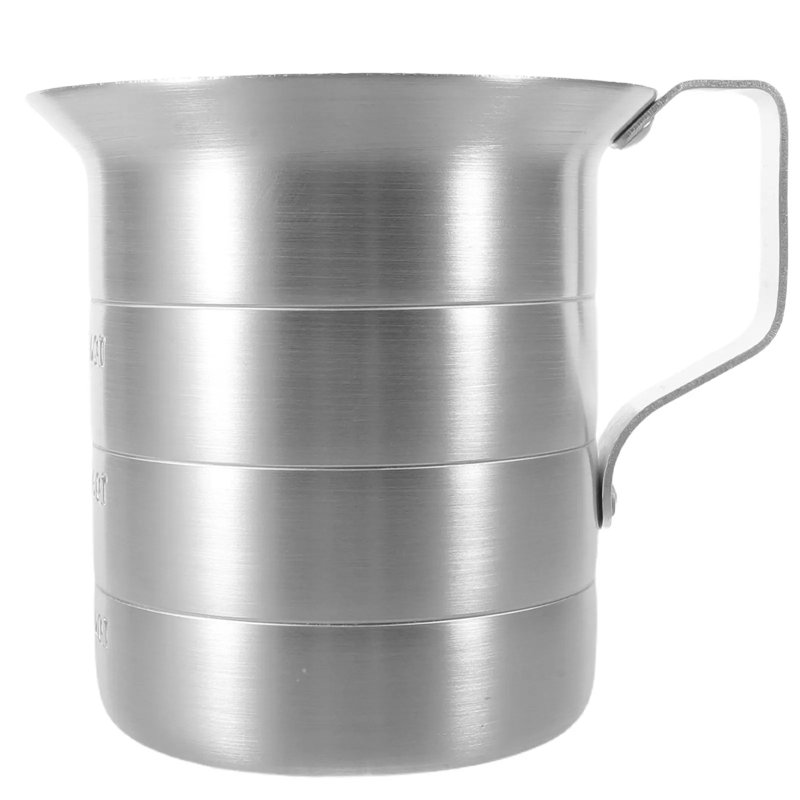 Stainless Steel Graduated Beaker 1000ml Heavy Duty Lab Measuring Cup with Accurate Volume Markings