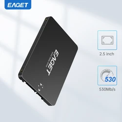 Eaget SSD 120 GB SATAIII SSD 240 GB 480 GB 2.5 Disco rigido HD SATA Disco rigido interno Disco rigido a stato solido di alta qualità