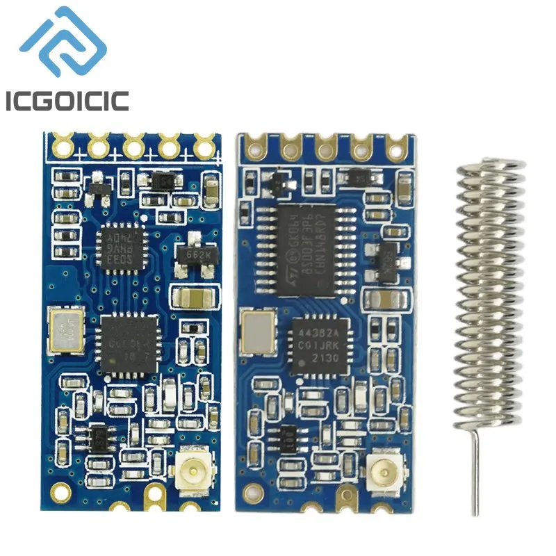 HC-12 SI4438/4463 SI4463 433Mhz Wireless Serial Port Module 1000m Replace Bluetooth-compatible